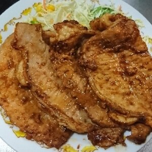 豚ロースの味噌焼き